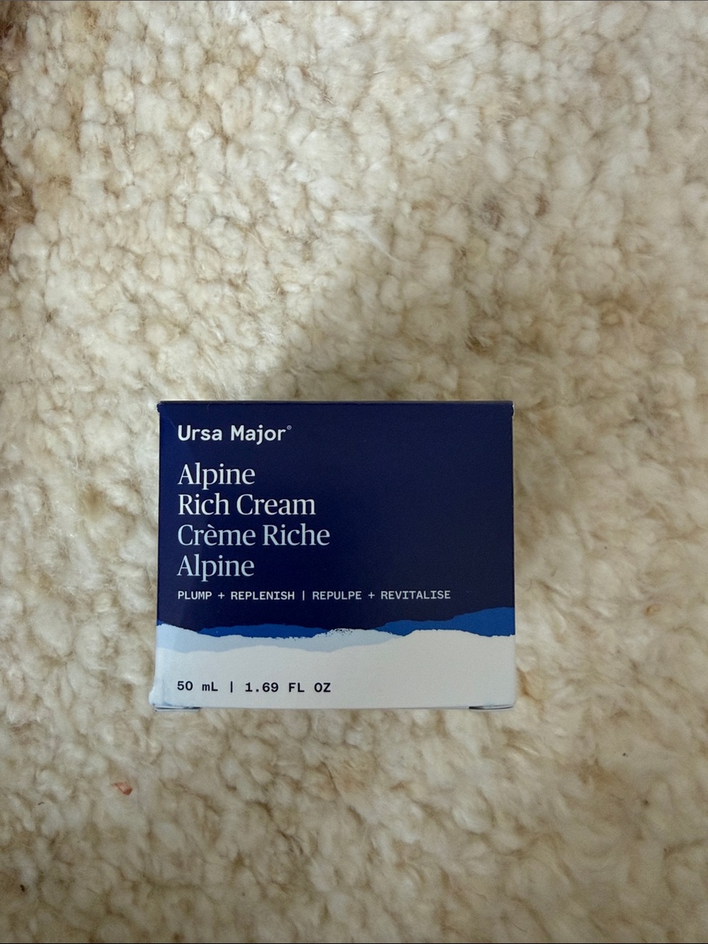 Alpine Rich Cream - Blue